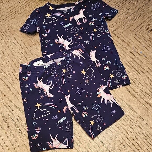 Unicorn Pajamas Size 4 NWOT 100% Cotton - Picture 8 of 8